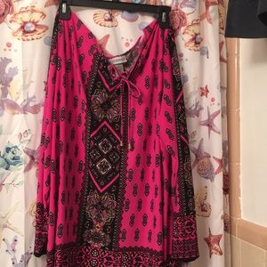 Long sleeve dress blouse